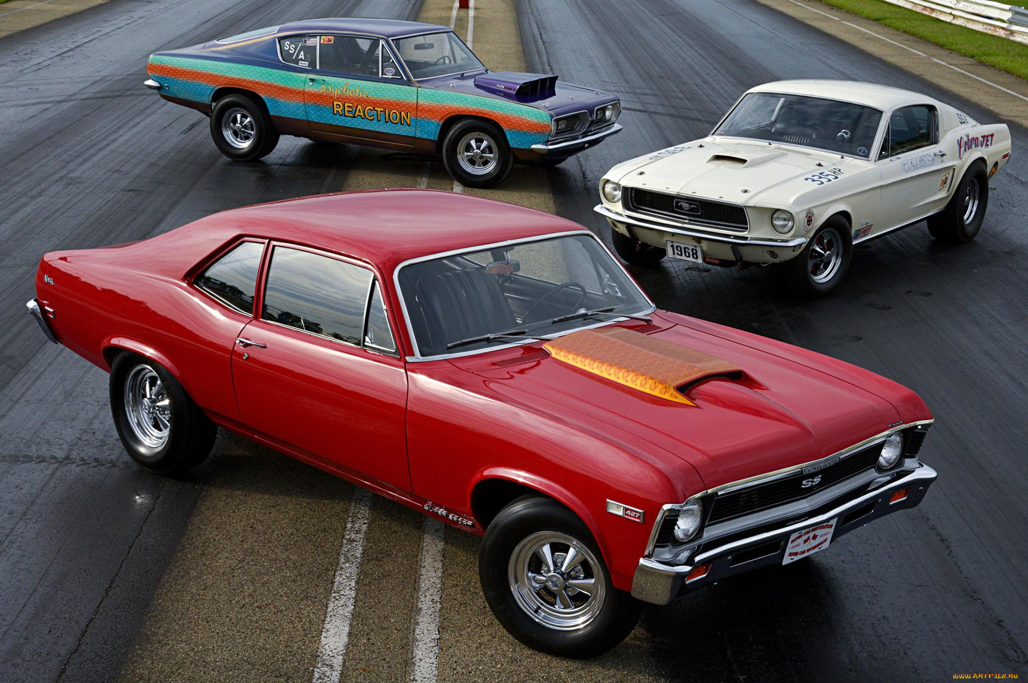 ,  , chevy, mustang, plymouth
